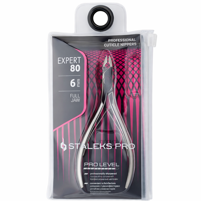 STALEKS  CORTA CUTÍCULAS EXPERT 80/6mm